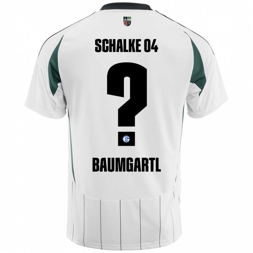 Børn Timo Baumgartl #0 Hvid Grøn Udebane Spillertrøjer 2024/25 Trøje T-Shirt