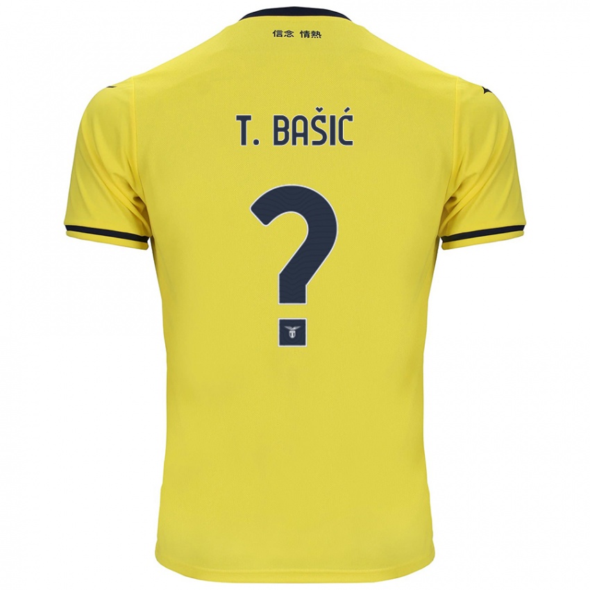 Børn Toma Basic #0 Gul Udebane Spillertrøjer 2024/25 Trøje T-Shirt