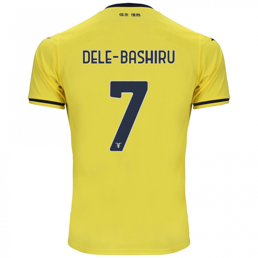 Børn Fisayo Dele-Bashiru #7 Gul Udebane Spillertrøjer 2024/25 Trøje T-Shirt