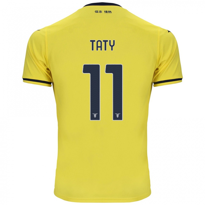 Børn Taty Castellanos #11 Gul Udebane Spillertrøjer 2024/25 Trøje T-Shirt