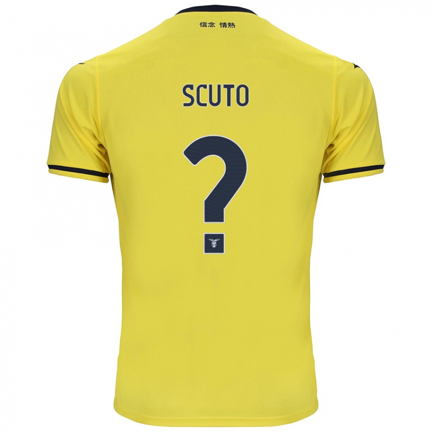 Børn Leonardo Scuto #0 Gul Udebane Spillertrøjer 2024/25 Trøje T-Shirt