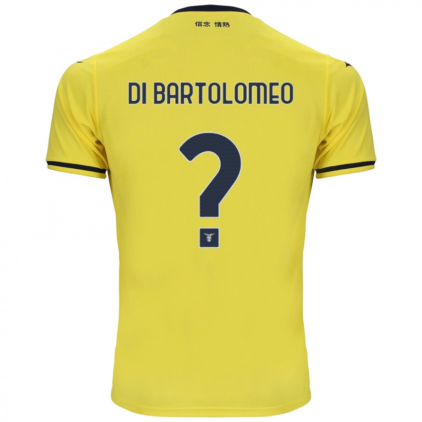 Børn Damiano Di Bartolomeo #0 Gul Udebane Spillertrøjer 2024/25 Trøje T-Shirt