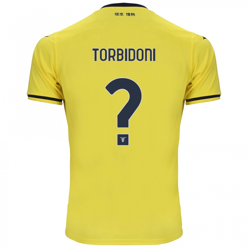 Børn Marco Torbidoni #0 Gul Udebane Spillertrøjer 2024/25 Trøje T-Shirt