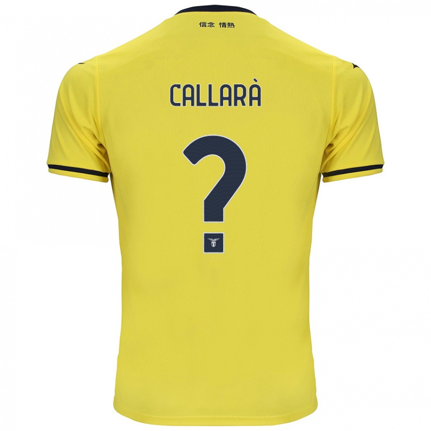 Børn Nicholas Callarà #0 Gul Udebane Spillertrøjer 2024/25 Trøje T-Shirt