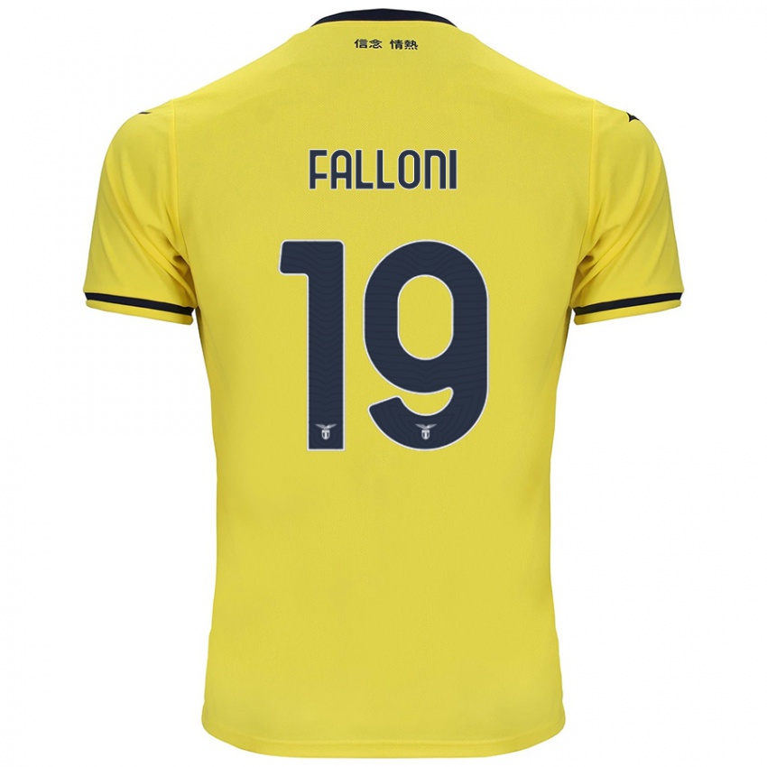 Børn Ludovica Falloni #19 Gul Udebane Spillertrøjer 2024/25 Trøje T-Shirt