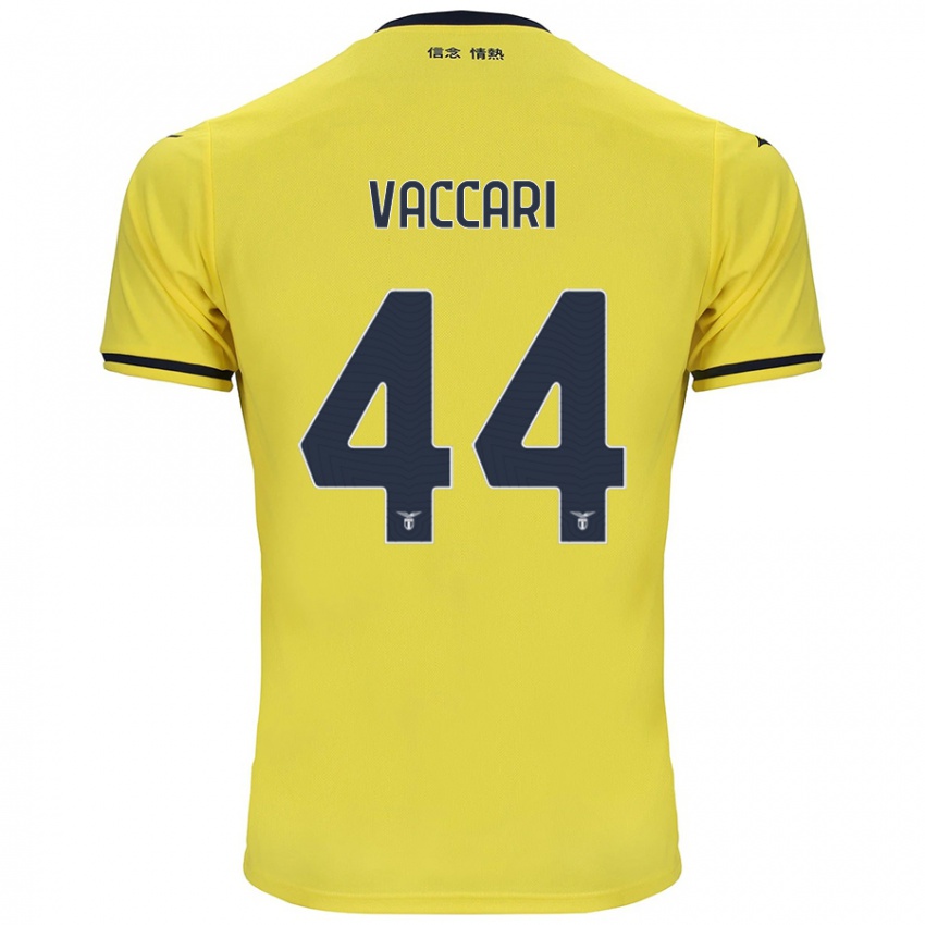 Børn Flavia Vaccari #44 Gul Udebane Spillertrøjer 2024/25 Trøje T-Shirt