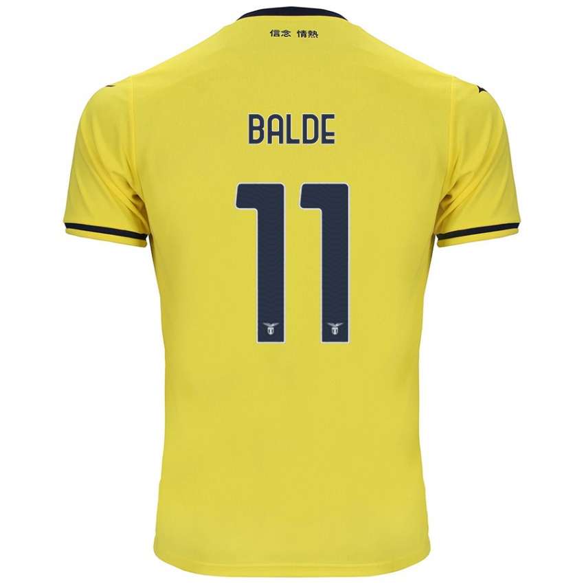 Børn Mahamadou Balde #11 Gul Udebane Spillertrøjer 2024/25 Trøje T-Shirt