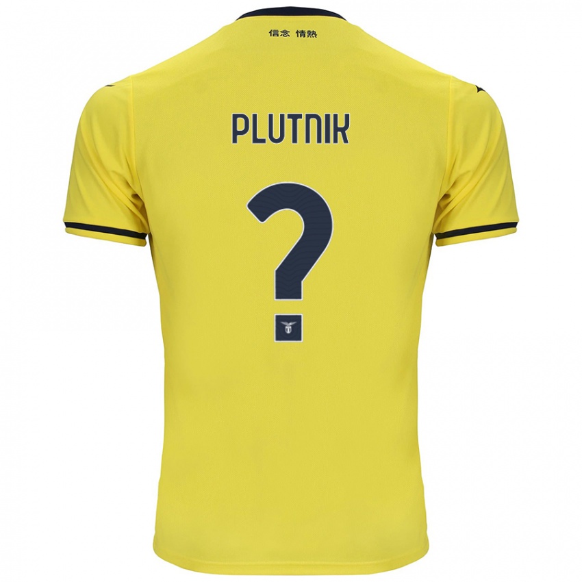 Børn Artem Plutnik #0 Gul Udebane Spillertrøjer 2024/25 Trøje T-Shirt