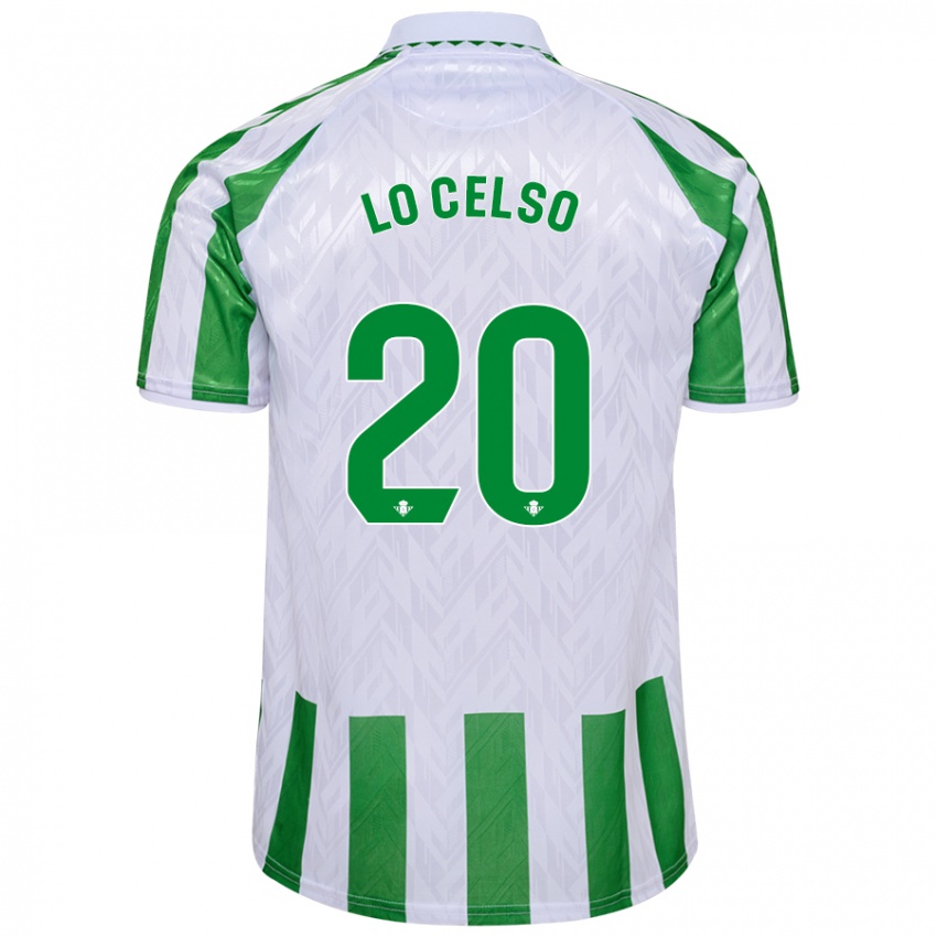 Mænd Giovani Lo Celso #20 Hvid Blå Hjemmebane Spillertrøjer 2024/25 Trøje T-Shirt