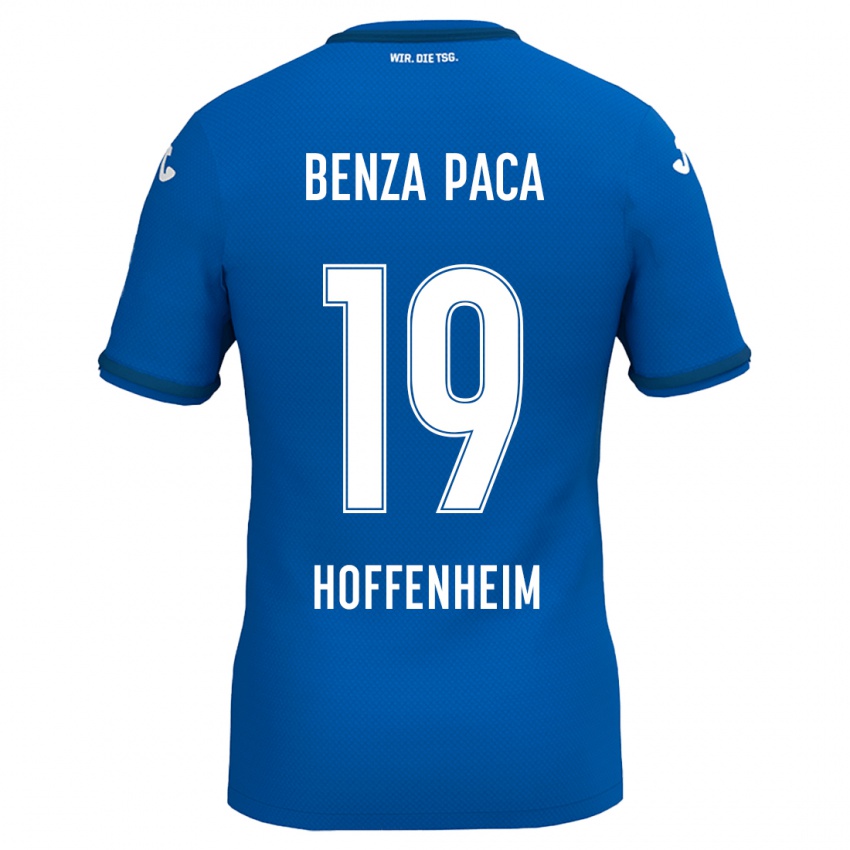 Mænd Lynes Benza Paca #19 Kongeblå Hjemmebane Spillertrøjer 2024/25 Trøje T-Shirt