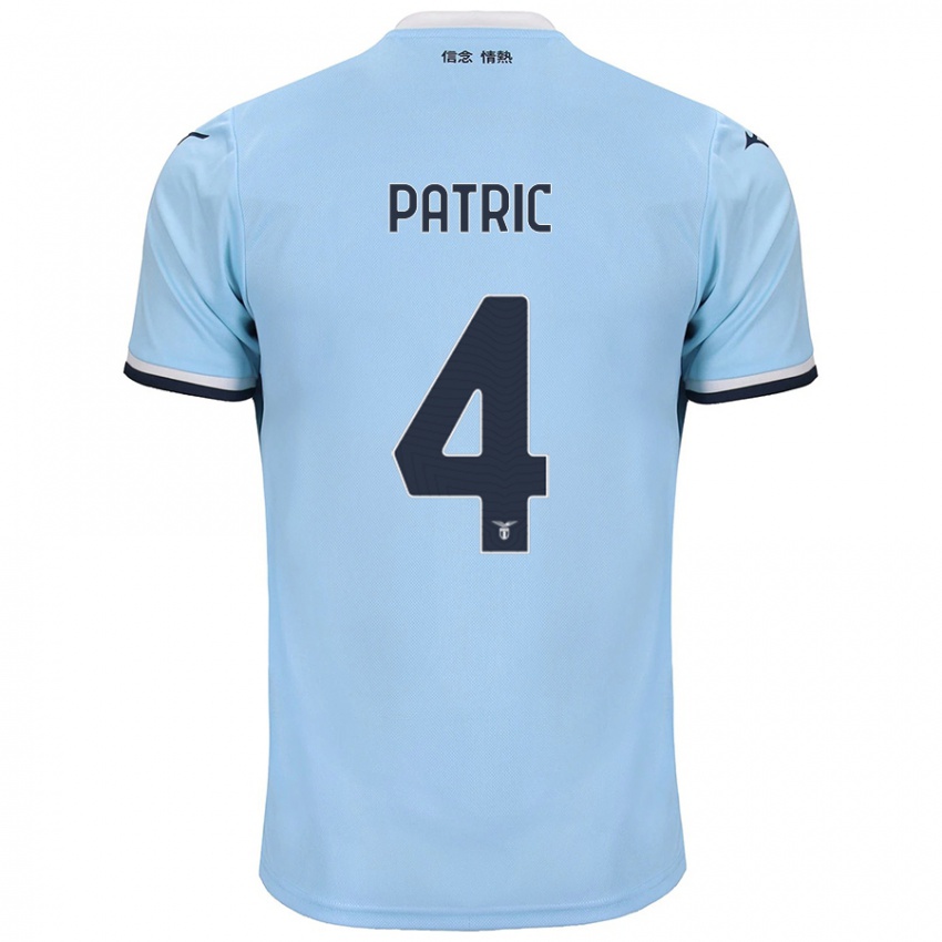 Mænd Patric #4 Blå Hjemmebane Spillertrøjer 2024/25 Trøje T-Shirt