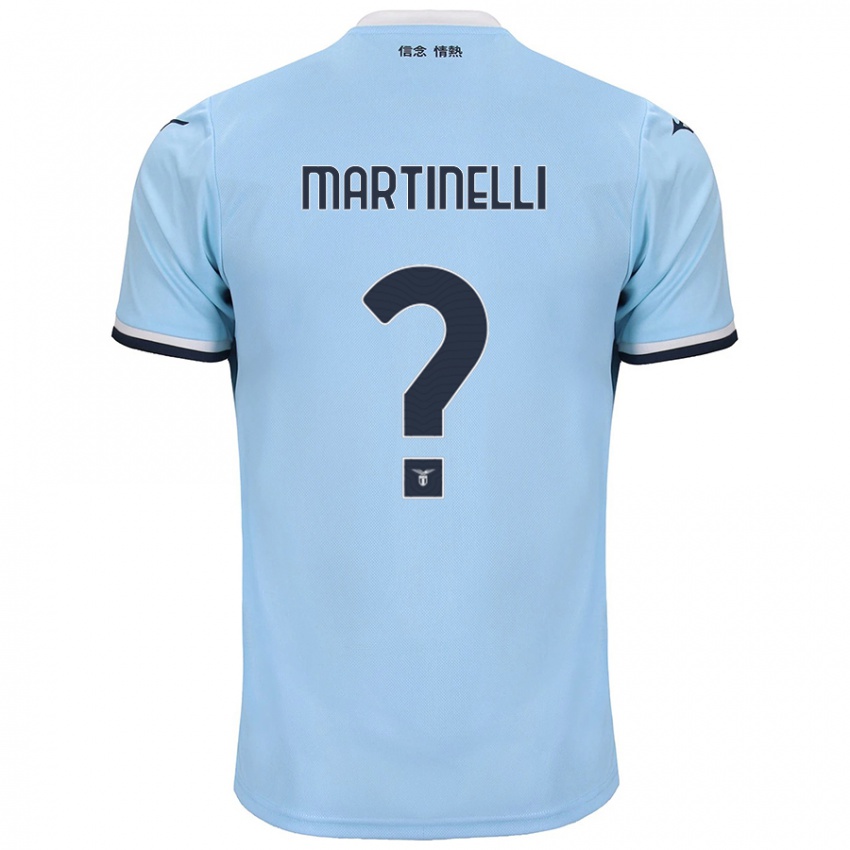 Mænd Leonardo Martinelli #0 Blå Hjemmebane Spillertrøjer 2024/25 Trøje T-Shirt