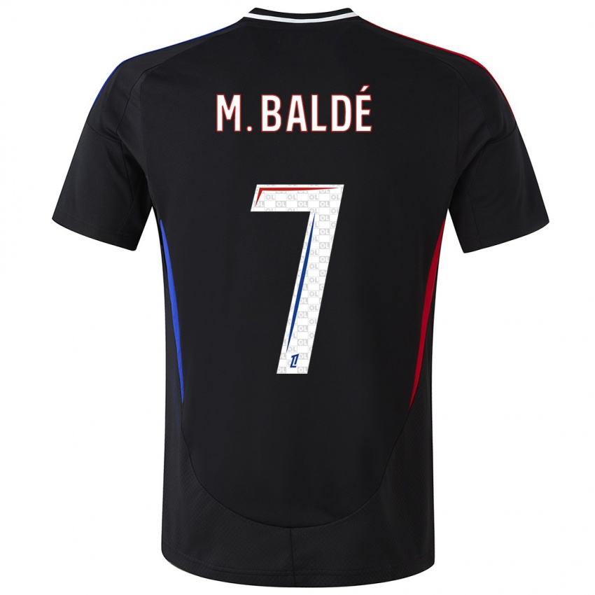 Mænd Mama Baldé #7 Sort Udebane Spillertrøjer 2024/25 Trøje T-Shirt