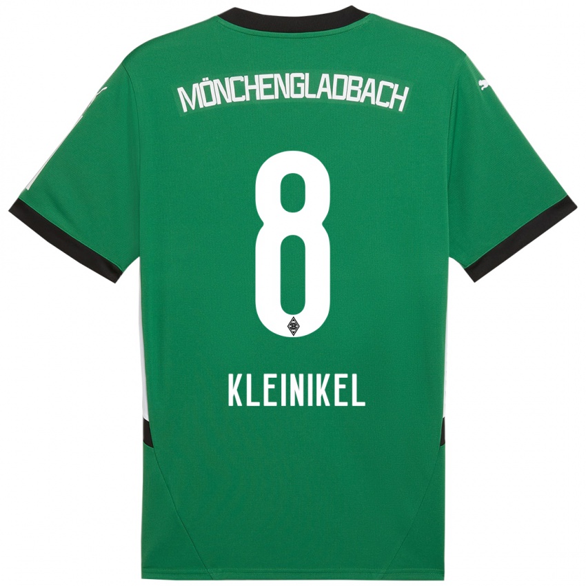 Mænd Nadja Kleinikel #8 Grøn Hvid Udebane Spillertrøjer 2024/25 Trøje T-Shirt