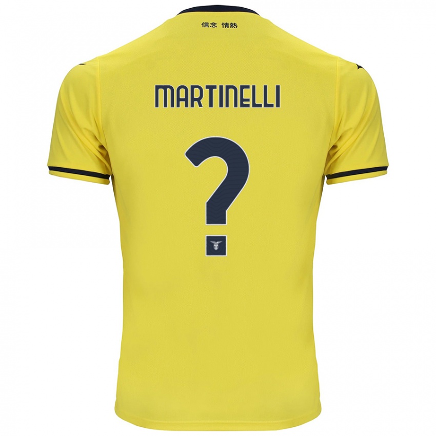 Mænd Leonardo Martinelli #0 Gul Udebane Spillertrøjer 2024/25 Trøje T-Shirt