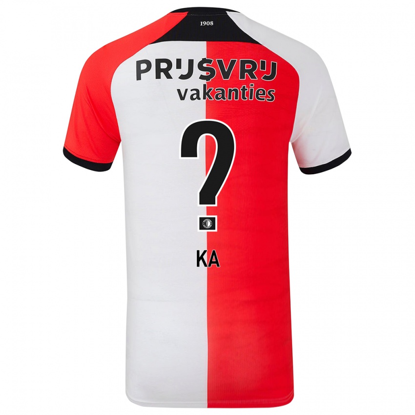 Kvinder Ismail Ka #0 Rød Hvid Hjemmebane Spillertrøjer 2024/25 Trøje T-Shirt