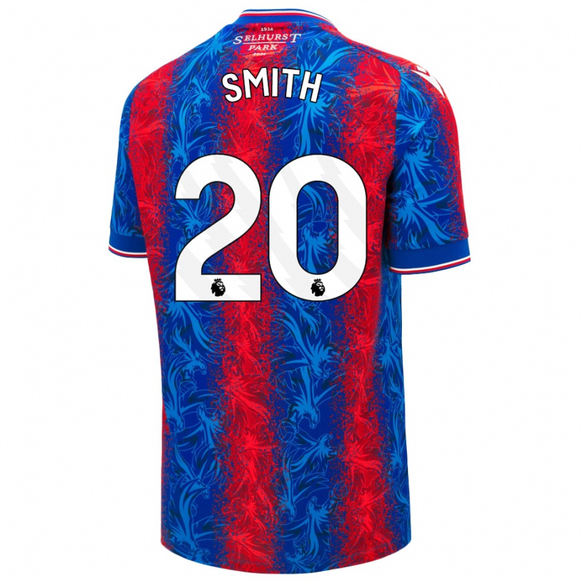 Kvinder Hope Smith #20 Røde Blå Striber Hjemmebane Spillertrøjer 2024/25 Trøje T-Shirt