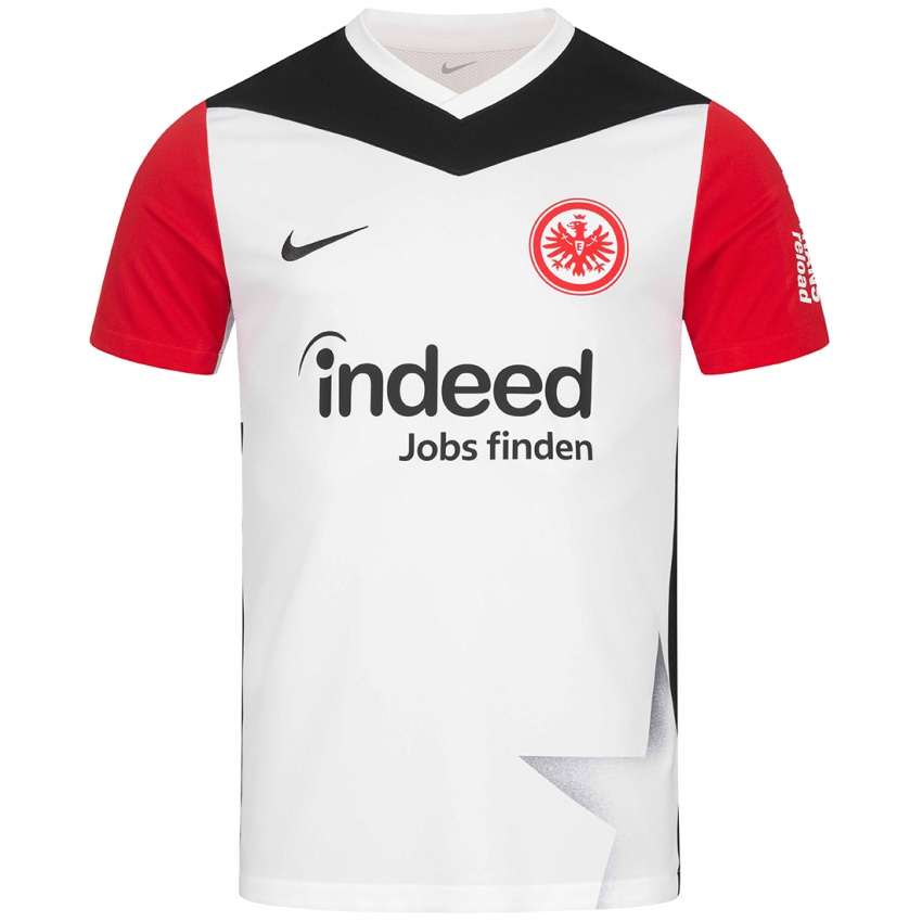 Kvinder Ben-Luca Fisher #19 Hvid Rød Hjemmebane Spillertrøjer 2024/25 Trøje T-Shirt