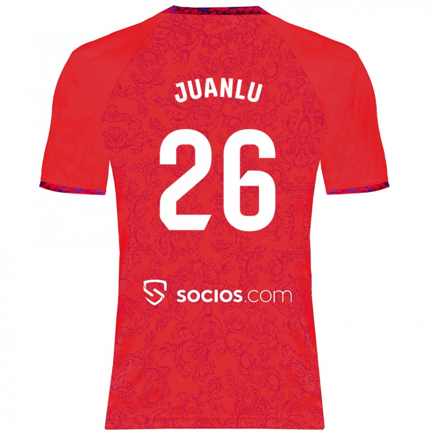 Kvinder Juanlu Sánchez #26 Rød Udebane Spillertrøjer 2024/25 Trøje T-Shirt