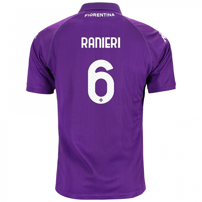 Børn Luca Ranieri #6 Lilla Hjemmebane Spillertrøjer 2024/25 Trøje T-Shirt