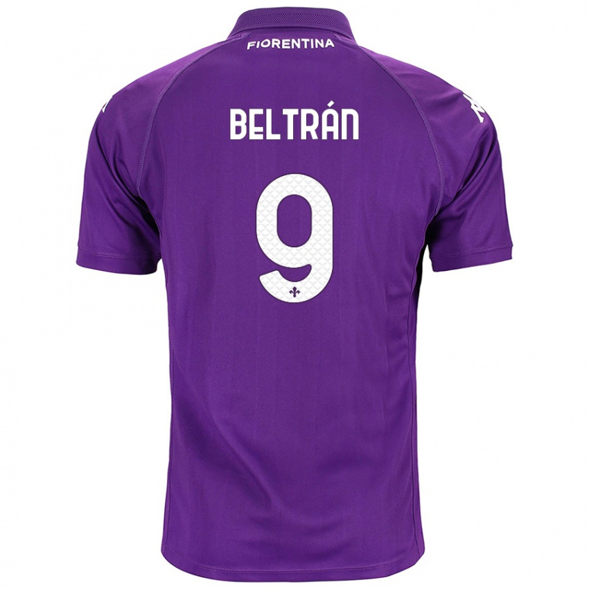 Børn Lucas Beltrán #9 Lilla Hjemmebane Spillertrøjer 2024/25 Trøje T-Shirt