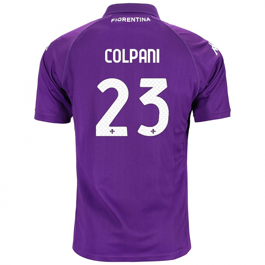 Børn Andrea Colpani #23 Lilla Hjemmebane Spillertrøjer 2024/25 Trøje T-Shirt