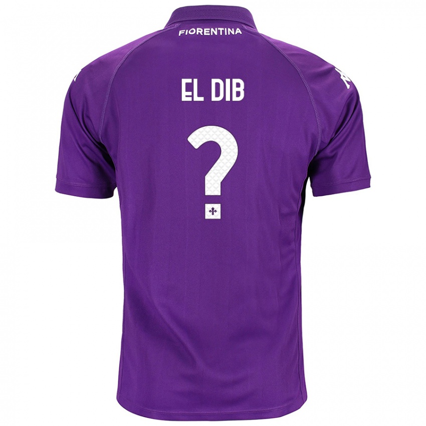 Børn Karim El Dib #0 Lilla Hjemmebane Spillertrøjer 2024/25 Trøje T-Shirt