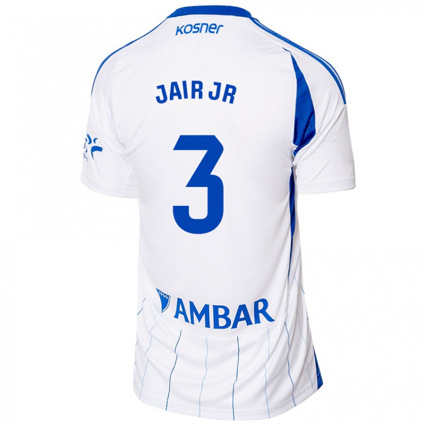 Børn Jair Amador #3 Rød Hvid Hjemmebane Spillertrøjer 2024/25 Trøje T-Shirt