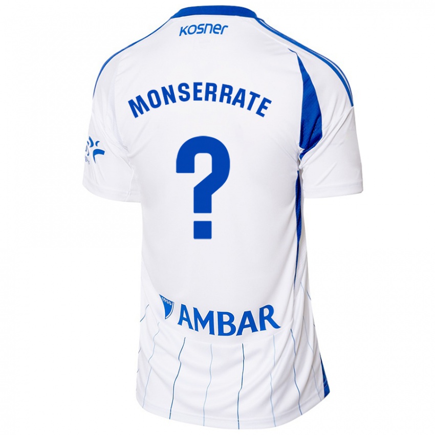 Børn Jano Monserrate #0 Rød Hvid Hjemmebane Spillertrøjer 2024/25 Trøje T-Shirt