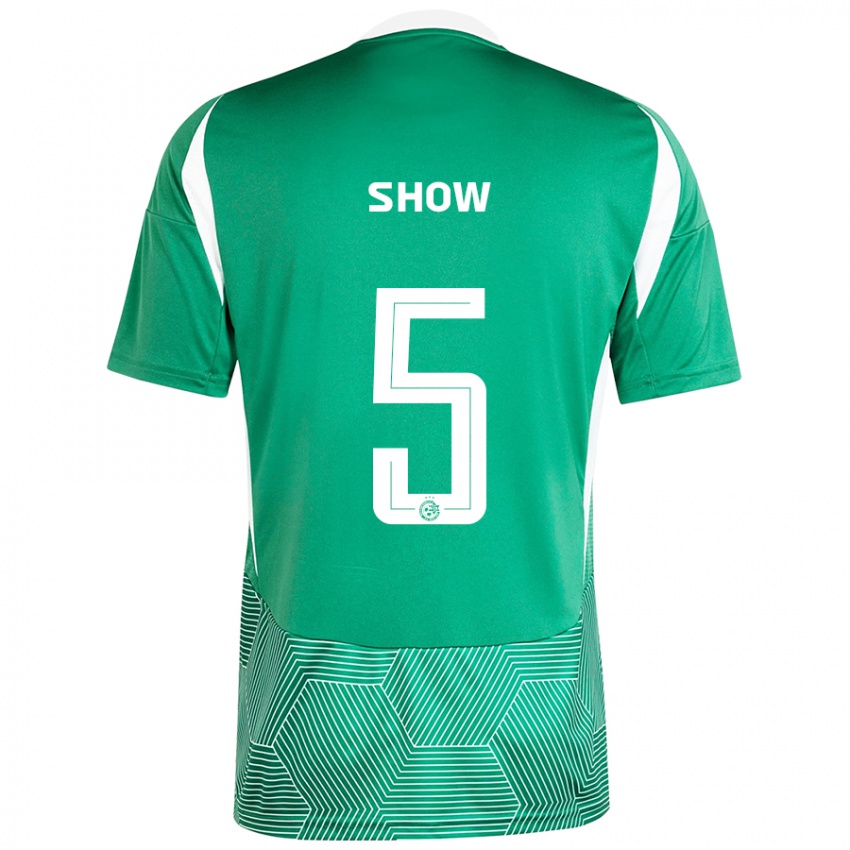 Børn Show #5 Grøn Hvid Hjemmebane Spillertrøjer 2024/25 Trøje T-Shirt