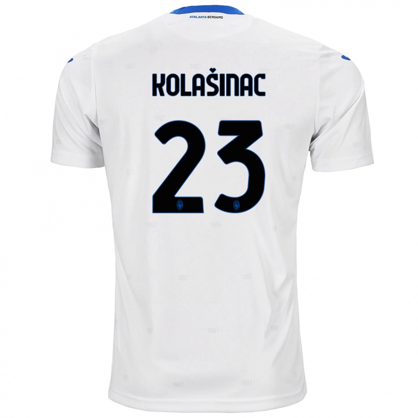 Børn Sead Kolasinac #23 Hvid Udebane Spillertrøjer 2024/25 Trøje T-Shirt