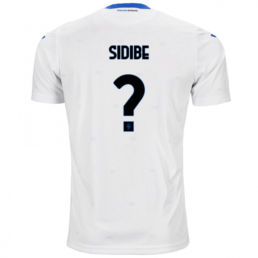 Børn Alassane Sidibe #0 Hvid Udebane Spillertrøjer 2024/25 Trøje T-Shirt