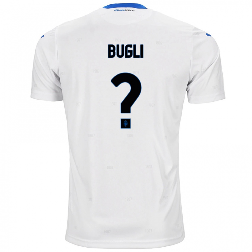 Børn Gabriel Bugli #0 Hvid Udebane Spillertrøjer 2024/25 Trøje T-Shirt