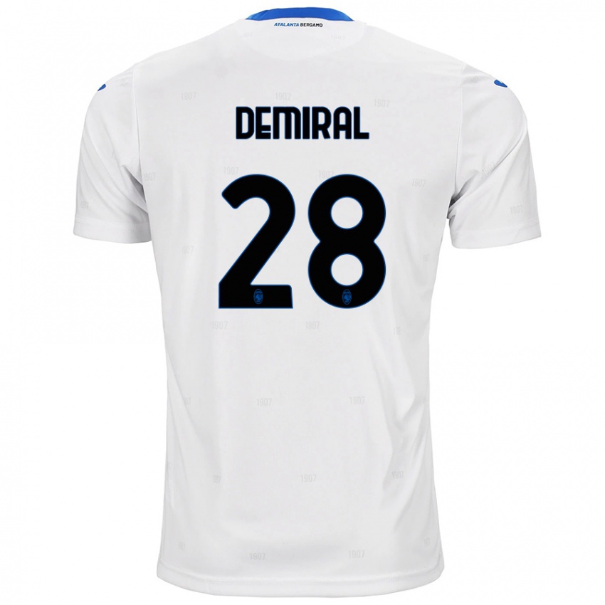 Børn Merih Demiral #28 Hvid Udebane Spillertrøjer 2024/25 Trøje T-Shirt