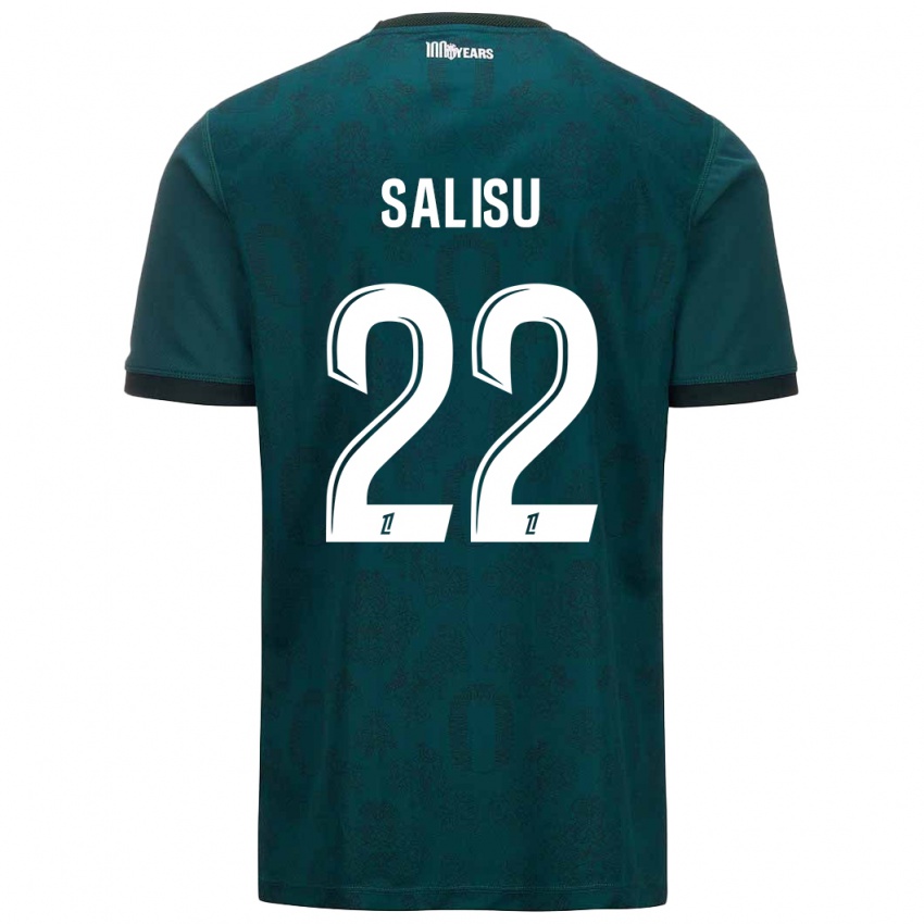 Børn Mohammed Salisu #22 Mørkegrøn Udebane Spillertrøjer 2024/25 Trøje T-Shirt