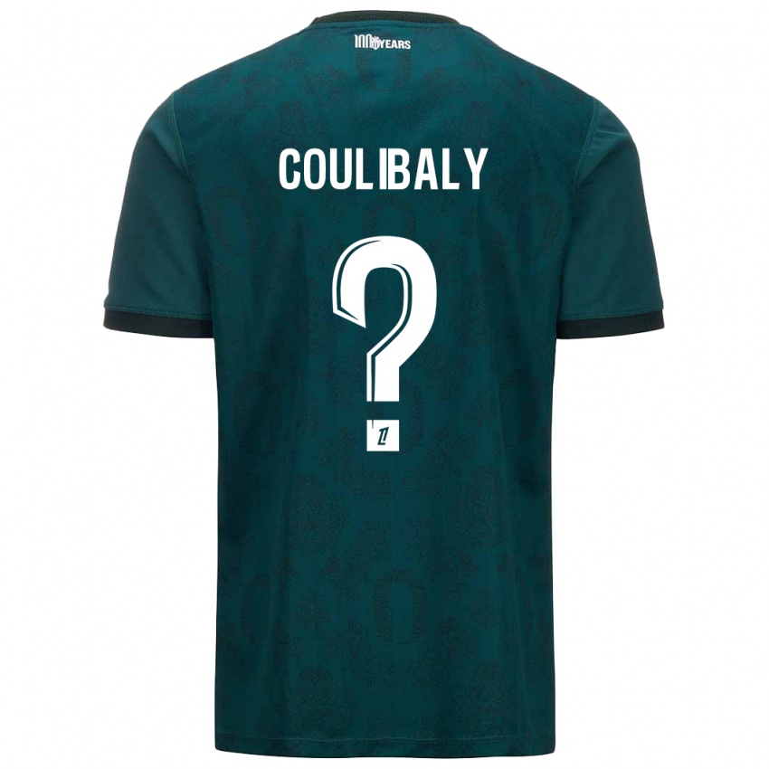 Børn Mamadou Coulibaly #0 Mørkegrøn Udebane Spillertrøjer 2024/25 Trøje T-Shirt