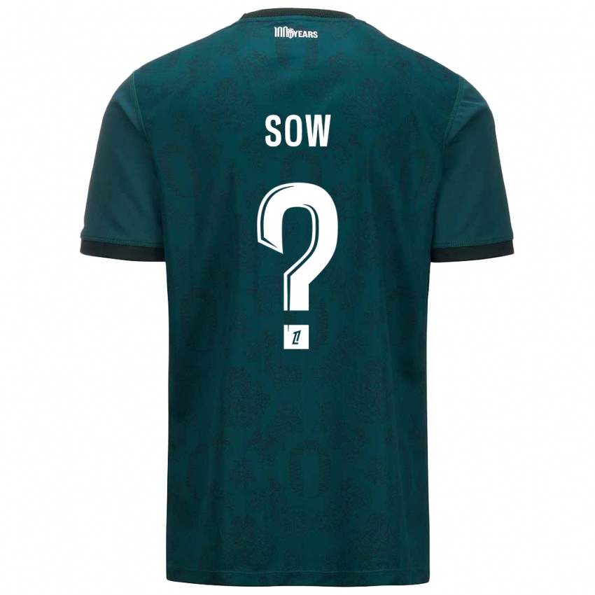 Børn Abdoulaye Sow #0 Mørkegrøn Udebane Spillertrøjer 2024/25 Trøje T-Shirt