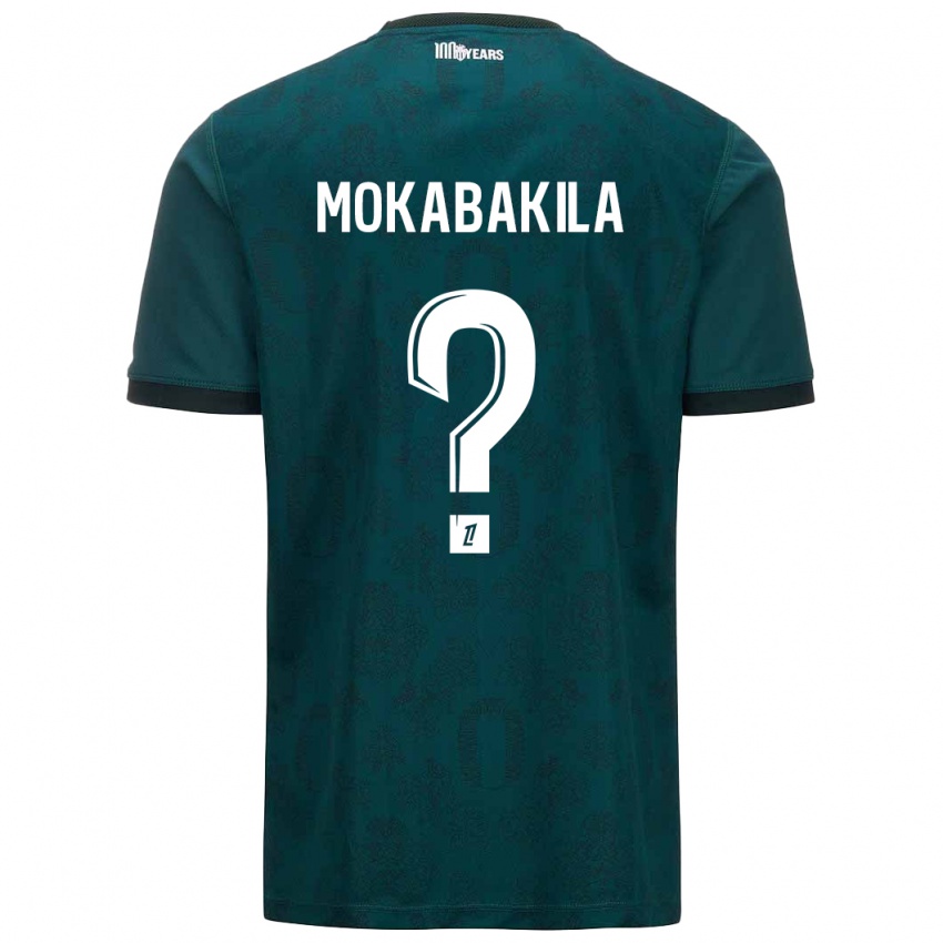 Børn Nick Mokabakila #0 Mørkegrøn Udebane Spillertrøjer 2024/25 Trøje T-Shirt