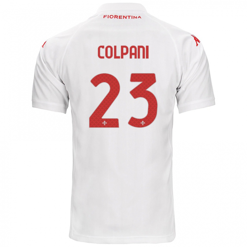 Børn Andrea Colpani #23 Hvid Udebane Spillertrøjer 2024/25 Trøje T-Shirt