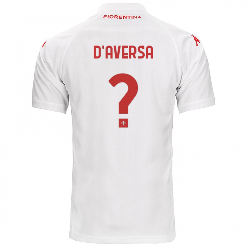 Børn Simone D'aversa #0 Hvid Udebane Spillertrøjer 2024/25 Trøje T-Shirt