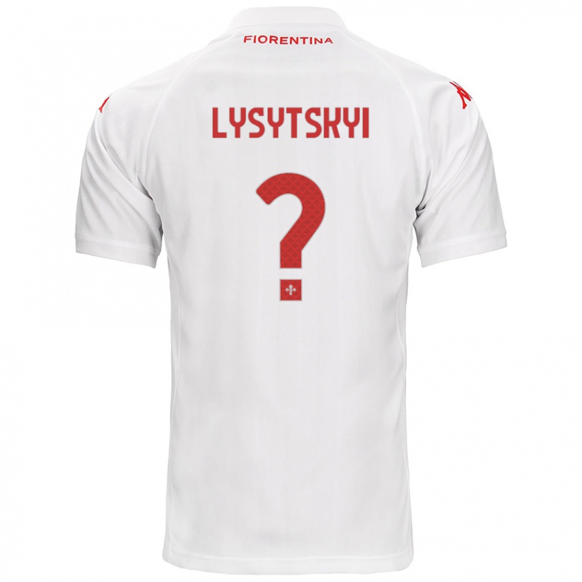 Børn Andriy Lysytskyi #0 Hvid Udebane Spillertrøjer 2024/25 Trøje T-Shirt