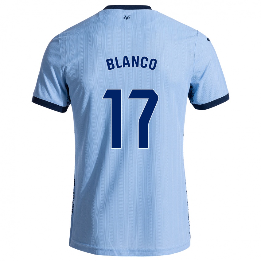 Børn Fabio Blanco #17 Himmelblå Udebane Spillertrøjer 2024/25 Trøje T-Shirt