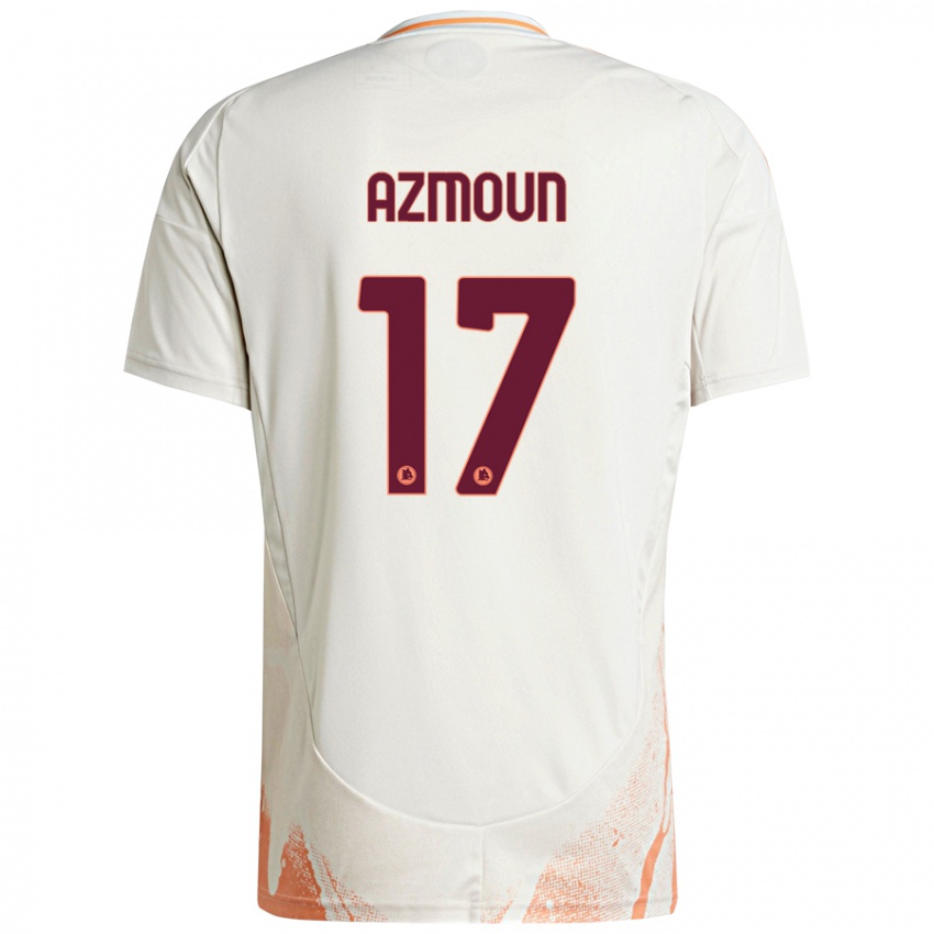 Børn Sardar Azmoun #17 Creme Hvid Orange Udebane Spillertrøjer 2024/25 Trøje T-Shirt