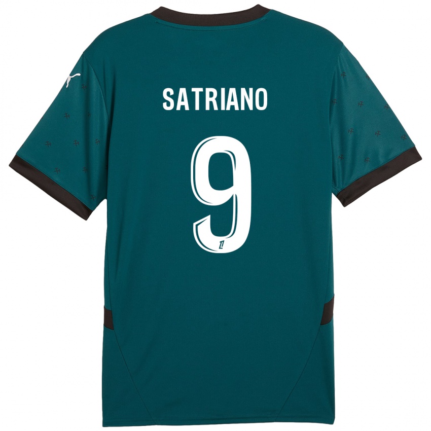 Børn Martín Satriano #9 Mørkegrøn Udebane Spillertrøjer 2024/25 Trøje T-Shirt