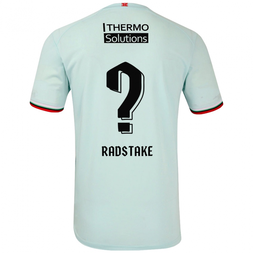 Børn Ruben Radstake #0 Lysegrøn Udebane Spillertrøjer 2024/25 Trøje T-Shirt