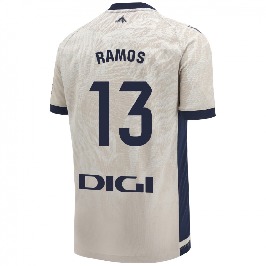 Børn Darío Ramos #13 Lysegrå Udebane Spillertrøjer 2024/25 Trøje T-Shirt