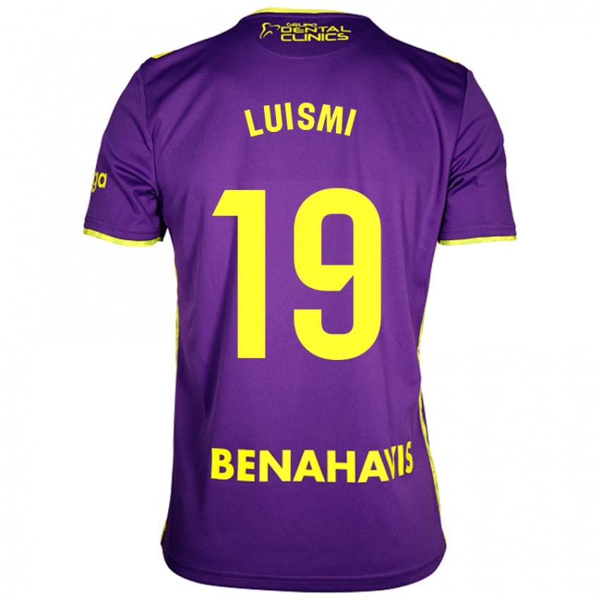 Børn Luismi Sánchez #19 Lilla Gul Udebane Spillertrøjer 2024/25 Trøje T-Shirt