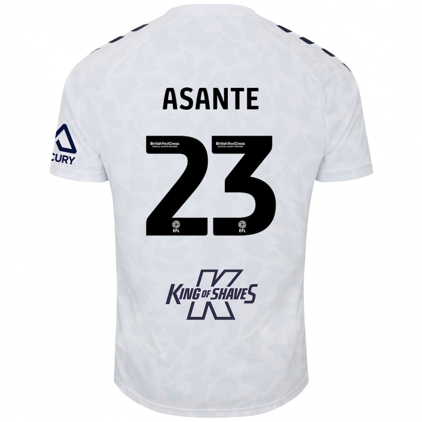 Børn Brandon Thomas-Asante #23 Hvid Udebane Spillertrøjer 2024/25 Trøje T-Shirt