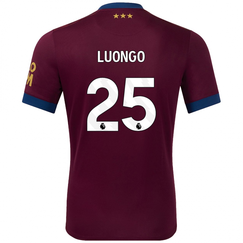 Børn Massimo Luongo #25 Brun Udebane Spillertrøjer 2024/25 Trøje T-Shirt