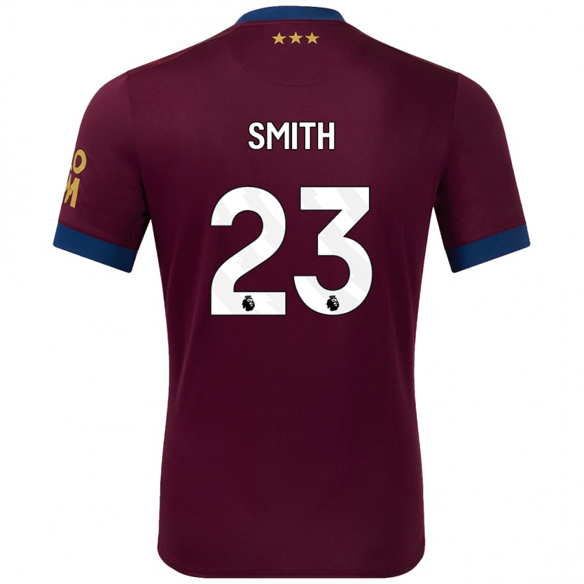 Børn Abbi Smith #23 Brun Udebane Spillertrøjer 2024/25 Trøje T-Shirt